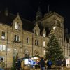 Oxford, Christmas Market in Broad Street (England, UK)